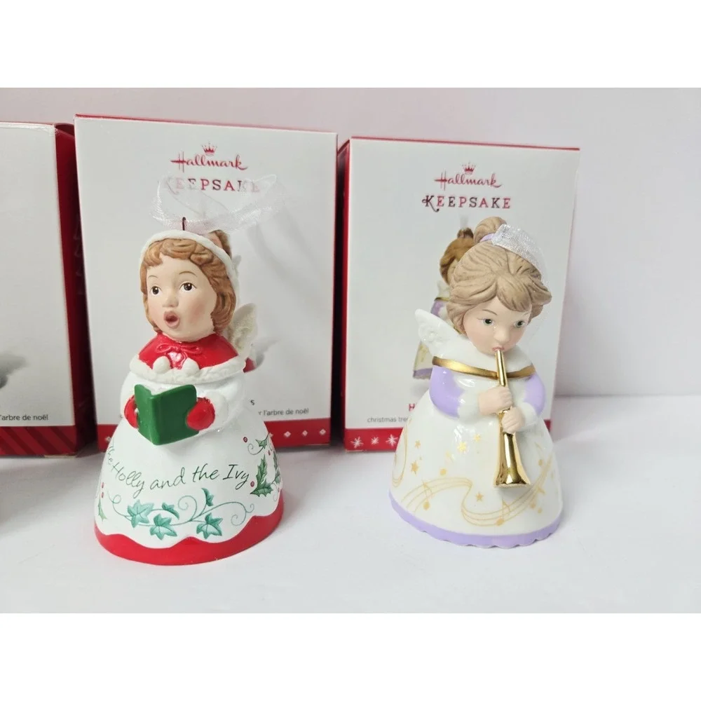 Hallmark Christmas‎ ornament Series Heavenly Belles #1-4